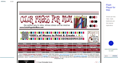 Desktop Screenshot of colorpagesformom.com
